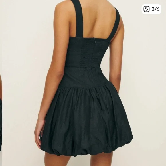 Reformation Delia Linen Dress - Picture 2 of 5